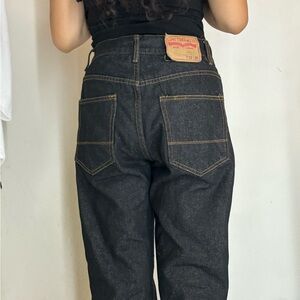 Thrifted dark wash off brand Levi’s